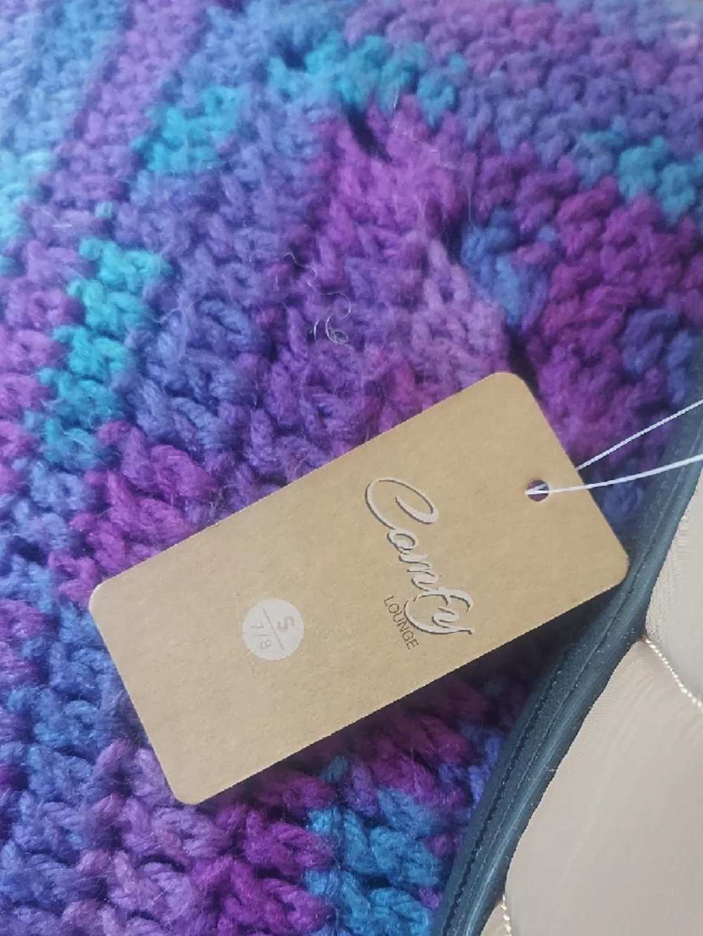 Cozy Quilted Tan Slip-On Women's Slippers - Picture 5 of 5